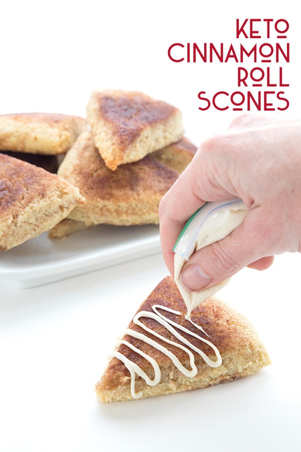 cinnamon roll scones